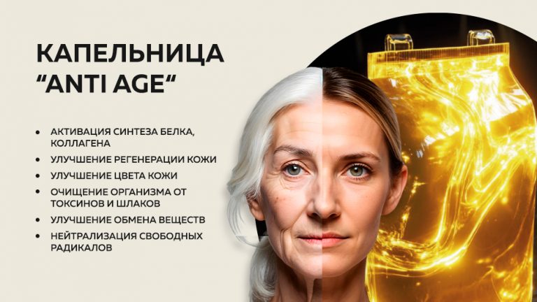 Капельница «Золушка Anti Age»
