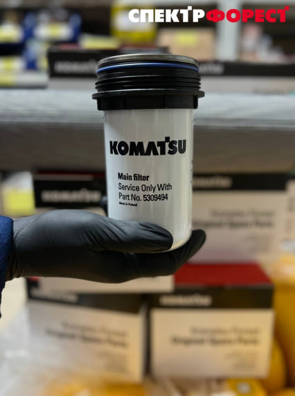 Оригинальные фильтры Komatsu на складе